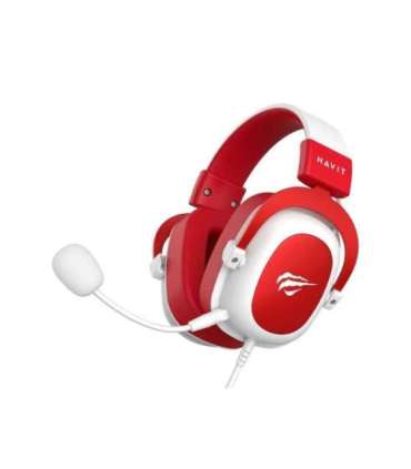 Havit H2002D Gaming headphones White, red