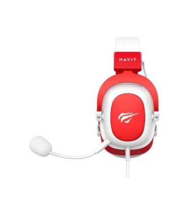 Havit H2002D Gaming headphones White, red