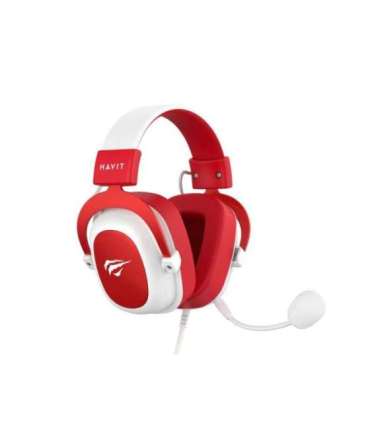 Havit H2002D Gaming headphones White, red