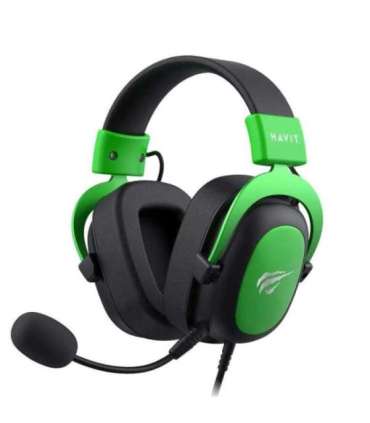 Havit H2002d Headset Wired Head-band Gaming Black, Green
