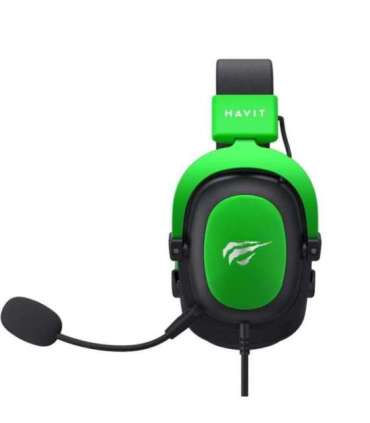 Havit H2002d Headset Wired Head-band Gaming Black, Green