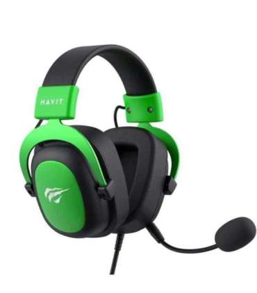 Havit H2002d Headset Wired Head-band Gaming Black, Green