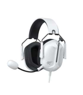 Havit H2033D - gaming headphones, white/black