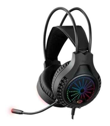 Esperanza EGH5000 Headphones with microphone Headband Black