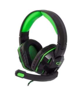 Esperanza EGH380 Head-band Black,Green