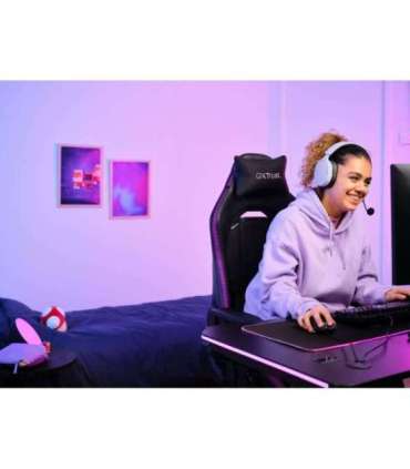 Trust GXT 491P FAYZO Headset Wired & Wireless Head-band Gaming USB Type-A Bluetooth Black, Purple