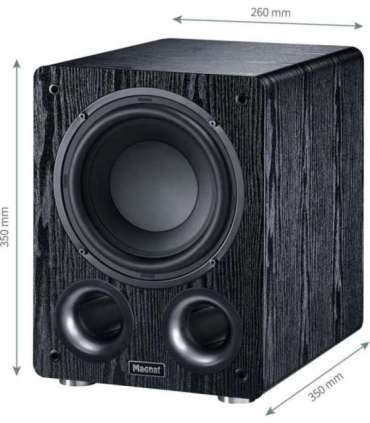 Magnat Alpha RS8 Active subwoofer 80 W Black