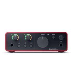 Focusrite Scarlett Solo 4th Gen - 2-channel audio interface