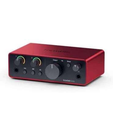Focusrite Scarlett Solo 4th Gen - 2-channel audio interface