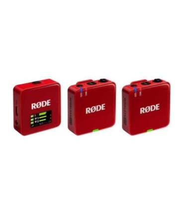 RØDE Wireless GO III Red - wireless microphone system (red)