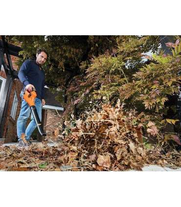 Black & Decker GWC1820PC cordless leaf blower 209 km/h Black, Orange 18 V Lithium
