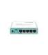 Mikrotik RB750GR3 wired router Gigabit Ethernet Turquoise, White