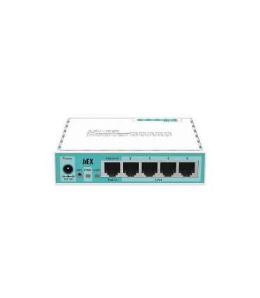 Mikrotik RB750GR3 wired router Gigabit Ethernet Turquoise, White
