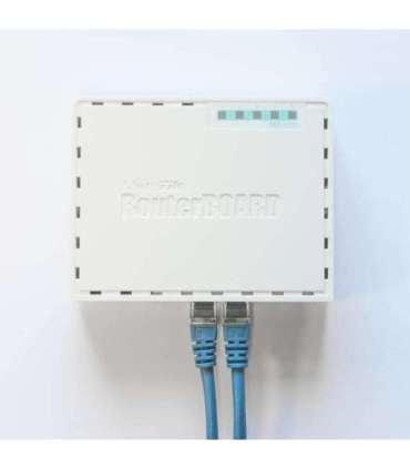Mikrotik RB750GR3 wired router Gigabit Ethernet Turquoise, White
