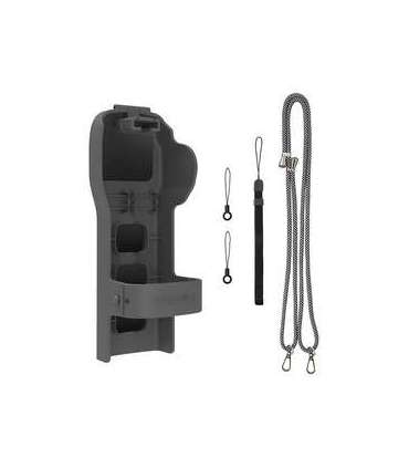 Sunnylife protective case with strap and lanyard for Osmo Pocket 3 (gray)