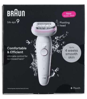 Braun Silk-épil 9 Silk·épil 9 40 tweezers Gold, White