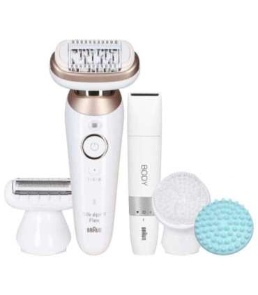 Braun Silk-épil 9 Flex SkinSpa 9-481 3D Gold, White