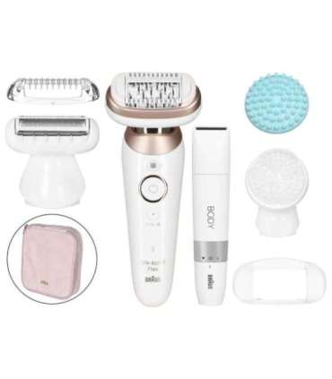 Braun Silk-épil 9 Flex SkinSpa 9-481 3D Gold, White