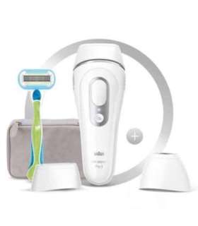 Braun Silk-expert Pro Silk expert Pro 3 PL3133 Intense pulsed light (IPL) Silver, White