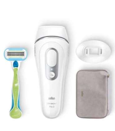 Braun Silk-expert Pro Silk expert Pro 3 PL3133 Intense pulsed light (IPL) Silver, White