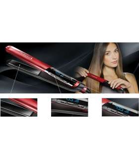 Remington S9600 hair styling tool Straightening iron Warm Red 3 m