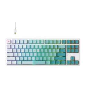 Havit KB901L - gaming keyboard (white and green)