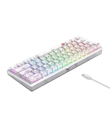Havit KB903L - gaming keyboard (transparent white)