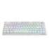 SAVIO PHENIX WHITE Wireless Mechanical Keyboard, Gateron Red Pro, ABS