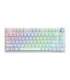 SAVIO PHENIX WHITE Wireless Mechanical Keyboard, Gateron Red Pro, ABS