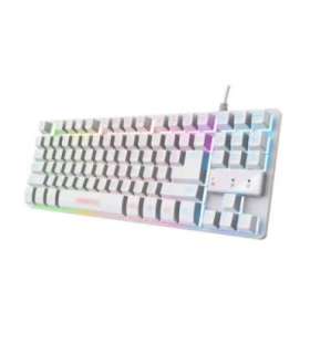 Trust GXT 833W THADO TKL US - gaming keyboard, white