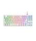 Trust GXT 833W THADO TKL US - gaming keyboard, white
