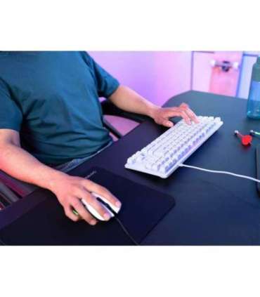 Trust GXT 833W THADO TKL US - gaming keyboard, white