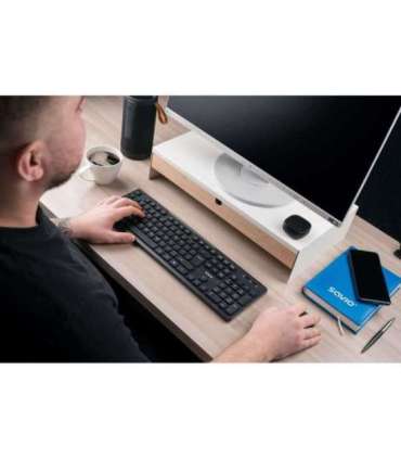 Savio KB-02 keyboard Home/Office USB QWERTY Black