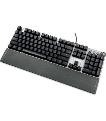 iBox Aurora K-3 keyboard USB QWERTY Silver