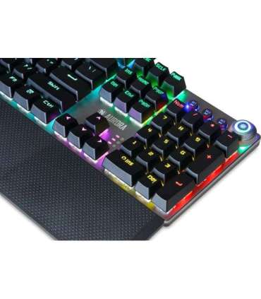 iBox Aurora K-3 keyboard USB QWERTY Silver