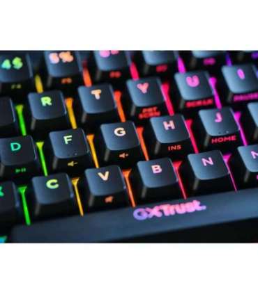 Trust GXT 867 Acira US English - gaming keyboard, black