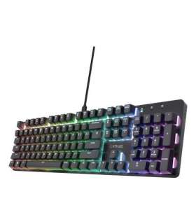 Trust GXT 871 Zora QWERTY US English - USB gaming keyboard (black)