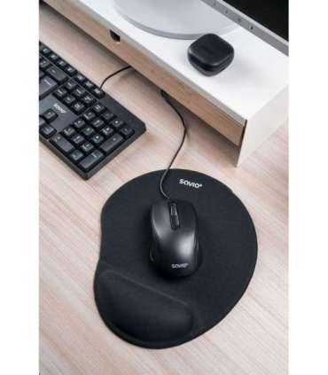 Savio KB-01 keyboard Home/Office USB QWERTY US English Black