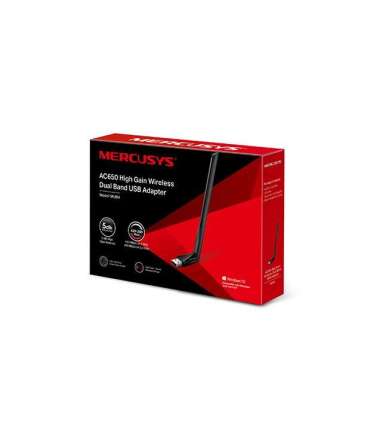 Mercusys AC650 High Gain Wireless Dual Band USB Adapter