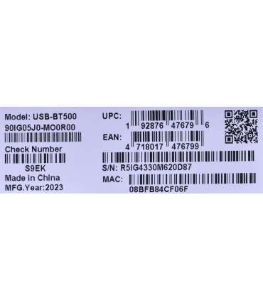 ASUS USB-BT500 network card Bluetooth 3 Mbit/s