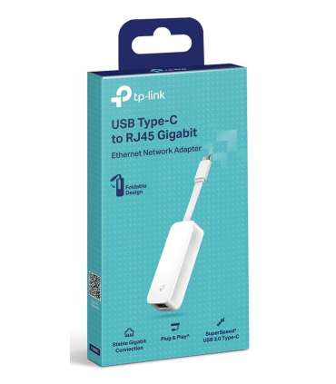 TP-Link USB Type-C to RJ45 Gigabit Ethernet Network Adapter