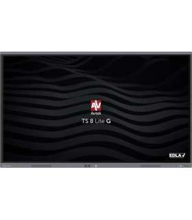 Avtek International TS 8 Lite G 75 Interactive flat panel 190.5 cm (75") LED Wi-Fi 420 cd/m² 4K Ultra HD Black