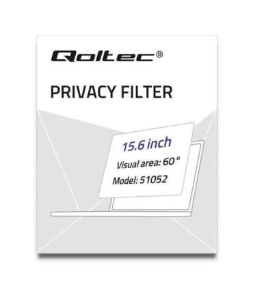 Qoltec 51052 Privacy filter 15.6" 16:9