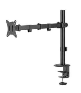 Maclean MC-753N LCD Monitor Desk Mount 17-32" 9kg VESA 75x75 100x100 Single Arm Extendable Adjustable