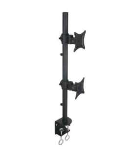 Techly ICA-LCD-350-D monitor mount / stand 68.6 cm (27") Desk Black