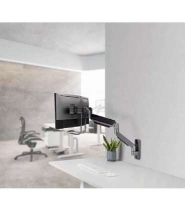 Gembird Laikiklis Adjustable wall 2-display mounting arm 17-32inch iki 8kg