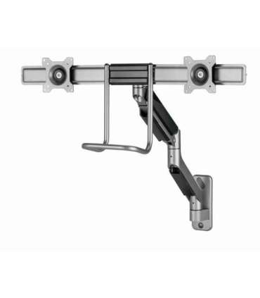Gembird Laikiklis Adjustable wall 2-display mounting arm 17-32inch iki 8kg