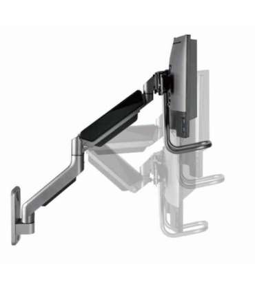 Gembird Laikiklis Adjustable wall 2-display mounting arm 17-32inch iki 8kg