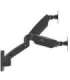 Maclean wall mount for two monitors, 17-32'', 9kg max, mechanical spring, MC-988