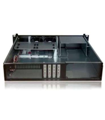 Techly I-CASE IPC-240L computer case Rack Black